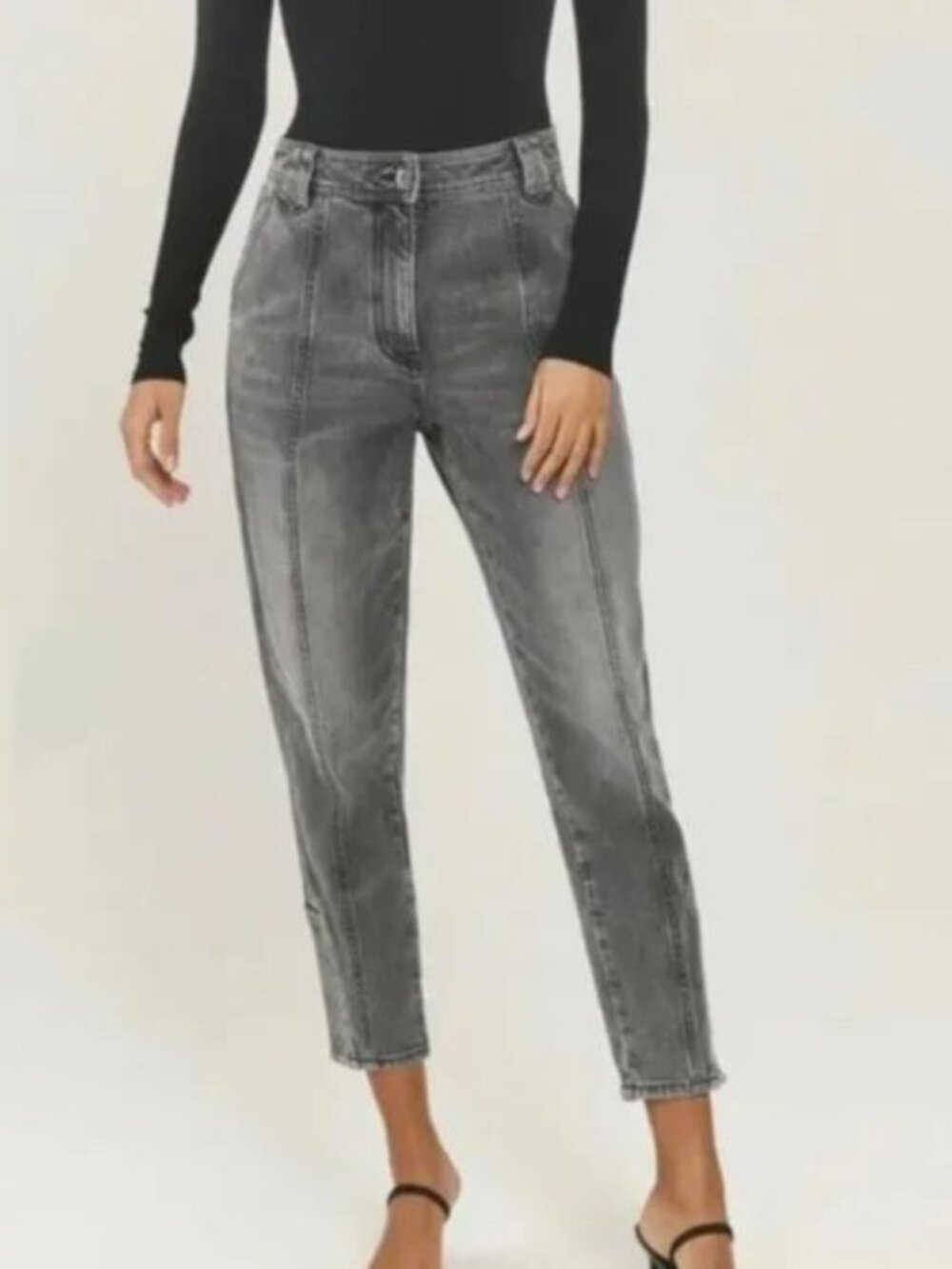 Something Navy Roxie Snap Barrel Jeans